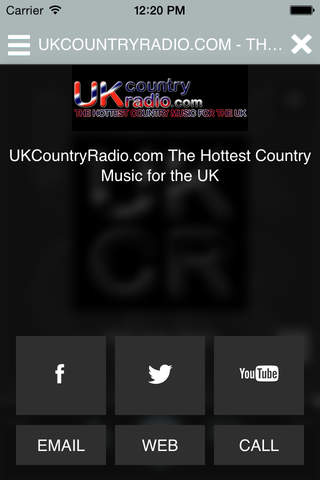 UKCountryRadio.com screenshot 3