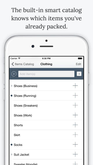 【免費旅遊App】TripList Pro - Create reusable packing lists-APP點子