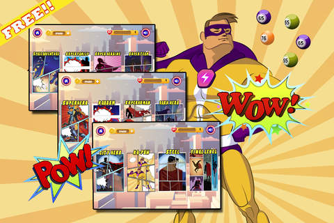 Blam Pow Bingo - Superhero Dauber Action screenshot 3