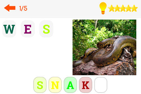 Kids Learn Words: English - Animals, Fruits, Numbers, My Room, Clothes screenshot 2