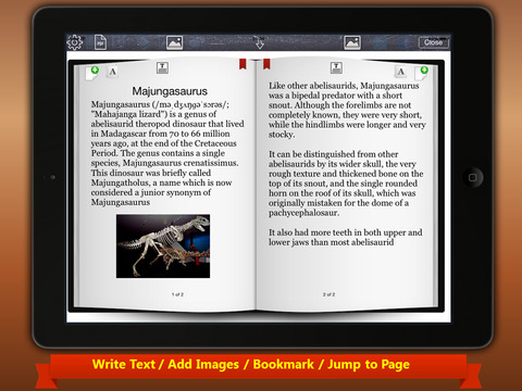 iBookWriterLite - Write Books (iPad Edition) screenshot 3