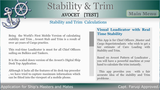 【免費生產應用App】Ship's Stability And Trim-APP點子