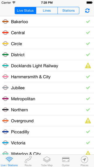 London Tube And More - Tube Map Offline support and Oyster balance - Free