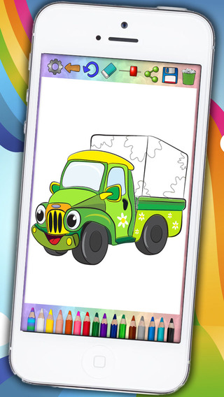 Paint Magic cars - coloring cars and vehicles