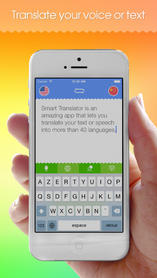 【免費書籍App】Smart Translator (Free): Speech and text translation from English to Spanish and 40 foreign languages!-APP點子