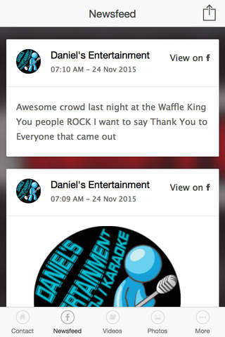 Daniel's Entertainment screenshot 2