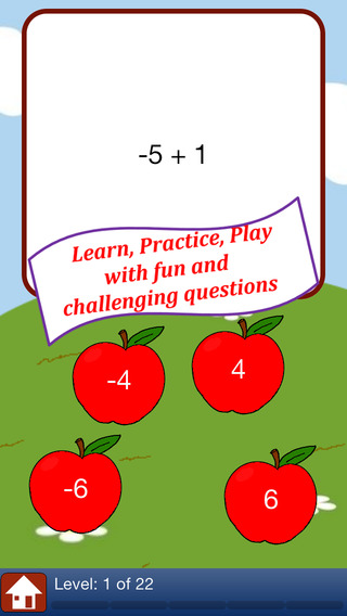 Addition Test - a addition quiz to test simple math facts for elementary school