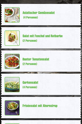 LowCarb Salate screenshot 2