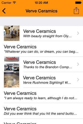 Verve ceramics screenshot 2