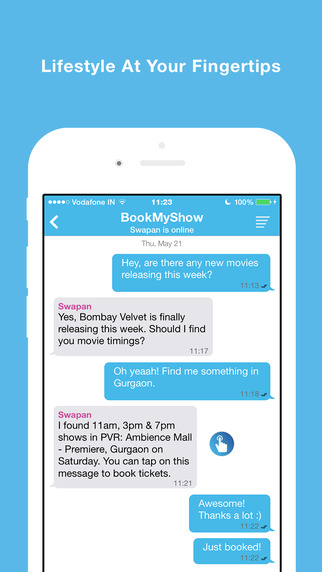 【免費生活App】Haptik Personal Assistant-APP點子