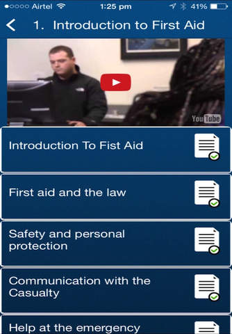First Aid Reference Guide screenshot 3