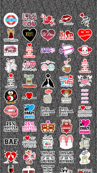 LOVE Stickers FLIRTY Emoji Pro