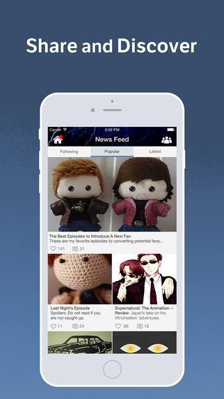 【免費社交App】Supernatural Amino - Community for Discussing Supernatural episodes, series, games, books, and fan art-APP點子