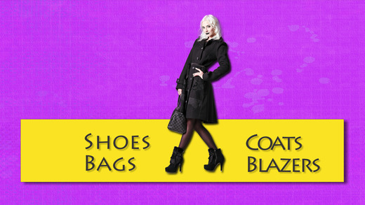 Women's Shoes Handbags + Coats Jackets Blazers Shopping App by Wonderiffic®