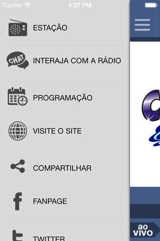 Rádio Crystal FM de Cafelândia screenshot 2
