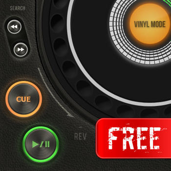 EDJ - Free Digital DJ turntable - djing or scratch with the best CDJ music player LOGO-APP點子