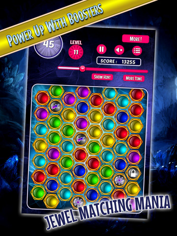 【免費遊戲App】AAA Jewel Blast Super Saga - Diamond Magic Hexa Mania-APP點子