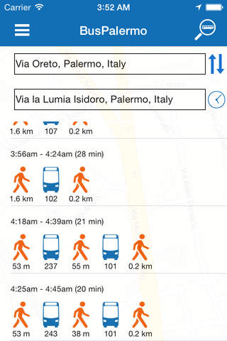 Bus Palermo screenshot 3