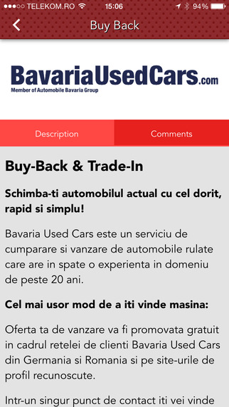 【免費商業App】Bavaria Used Cars-APP點子