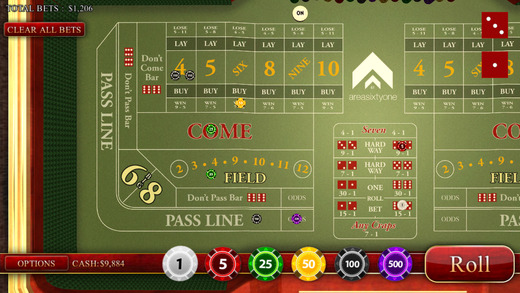 【免費遊戲App】Craps Master 3D-APP點子