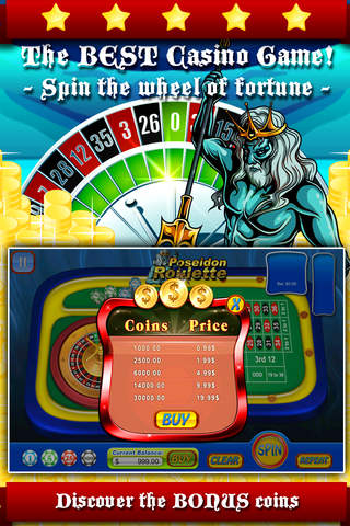 A-Aatom Poseidon’s Myth Roulette - Spin the slots wheel to hit the riches of pantheon casino screenshot 3