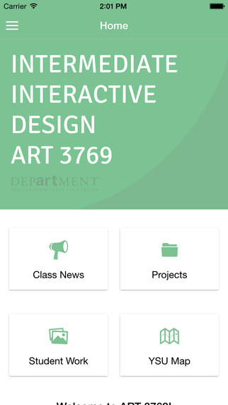 YSU Intermediate Interactive Design