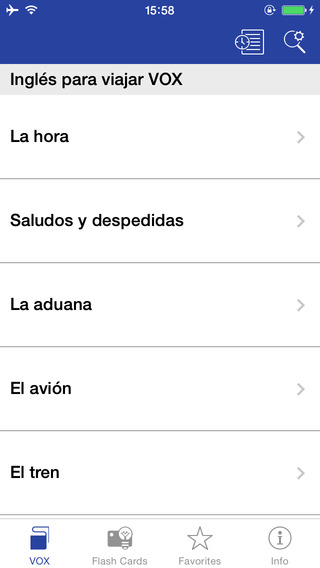 【免費旅遊App】VOX Spanish-English Phrasebook-APP點子