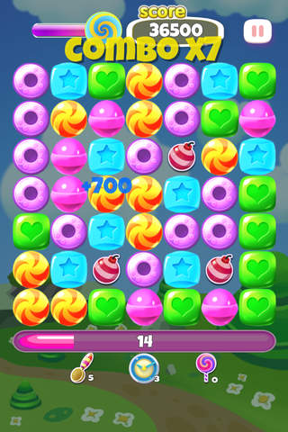 Crazy Candy Splash - Match 3 Free Game screenshot 2