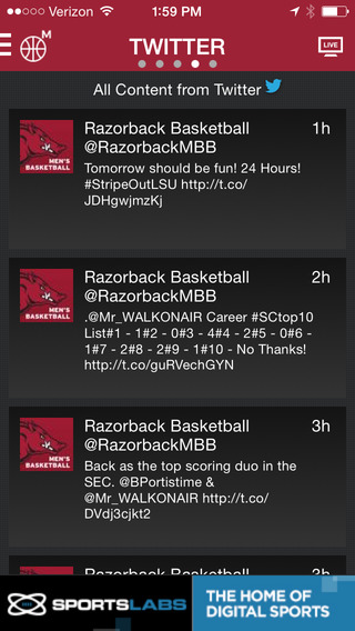 【免費運動App】Arkansas Razorbacks-APP點子