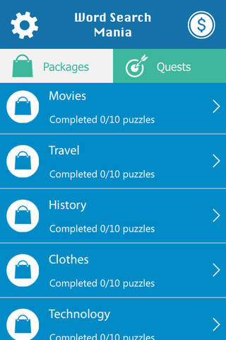Word Search Mania - Never run out of puzzles screenshot 2