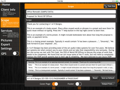 iPad Screenshot 1