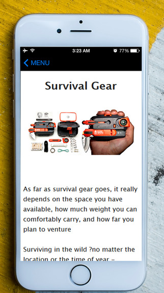 【免費生活App】Survival Gear and Kit List - Best Diaster Preparedness-APP點子