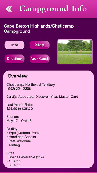 【免費旅遊App】Nova Scotia Campgrounds and RV Parks-APP點子