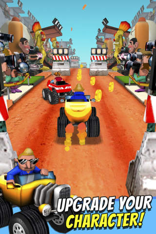 Offroad Monsters . Monster Trucks Simulator Racing Game For Kids Free screenshot 2