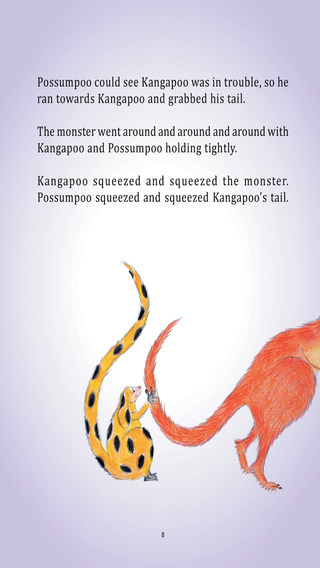 【免費書籍App】Kangapoo and the Monster at Kakadu-APP點子