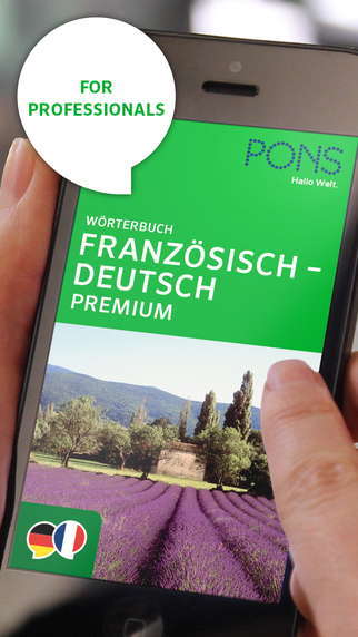 Dictionary French - German PREMIUM by PONS