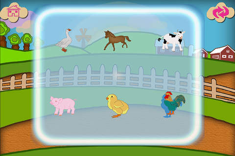Animals Wood Puzzle Preschool Learning Farm  Experience Match Game screenshot 3