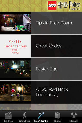 Game Cheats - Walkthrough and Guide: Lego Harry Potter: Years 1–4 Edition screenshot 2