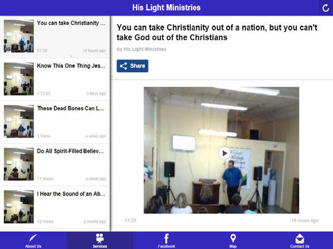 【免費社交App】His Light Ministries-APP點子