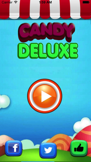 Candy Dash Deluxe HD-The best match 3 candy puzzle game for kids and girls