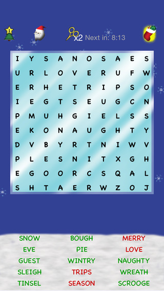 【免費娛樂App】Frosty Word Search-APP點子