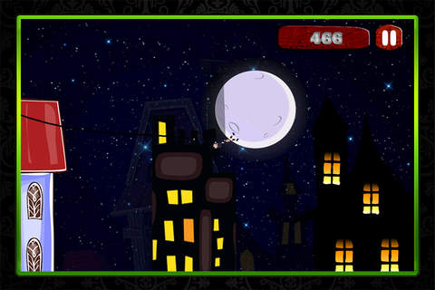 Monster Girl Swing Adventure: Fearless Swinging through Abandoned Ghost City FREE screenshot 2