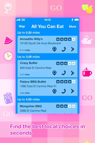 Where To Go? - Find Points of Interest using GPS. screenshot 2