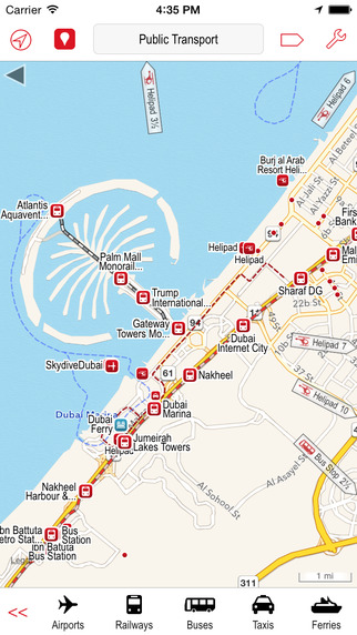 免費下載交通運輸APP|Poison Maps - Middle East & Southern Asia app開箱文|APP開箱王