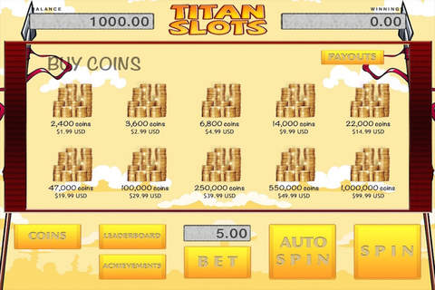 "A+" Titan Slot Machines of Olympus : Tap the 777 Vegas Casino Jackpot screenshot 4