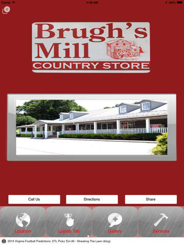 【免費商業App】Brughs Mill Country Store-APP點子