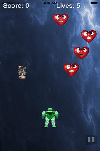 Broken Heart Invasion - collect Hug, Love and Heart for Your Valentine screenshot 2