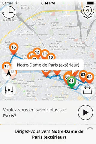 Paris |  JiTT.travel Guide audio et organisateur de parcours touristiques screenshot 4