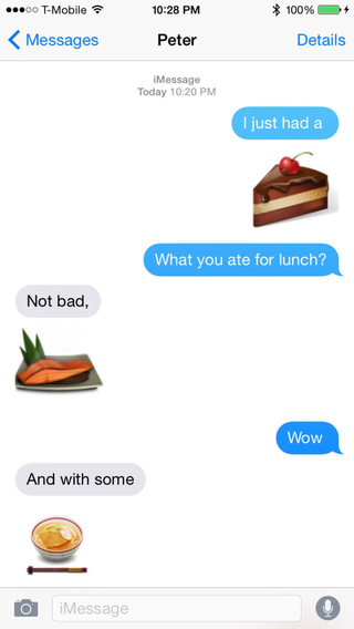 Food Keyboard Stickers: Share Eating Fun on Message