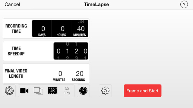 【免費攝影App】TimeLapse - Free-APP點子